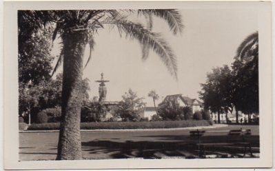 POSTAL DE MALAGA. FUENTE DEL PARQUE Nº 5