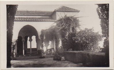 POSTAL DE MALAGA. INTERIOR DE LA ALCAZABA Nº 7