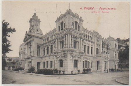POSTAL DE MALAGA. AYUNTAMIENTO