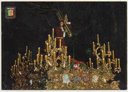 POSTAL SEMANA SANTA DE MALAGA. NTRO. PADRE SEÑOR EL RICO Nº 140