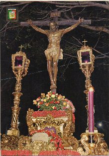 POSTAL SEMANA SANTA DE MALAGA. STMO. CRISTO DE LOS MILAGROS Nº 84