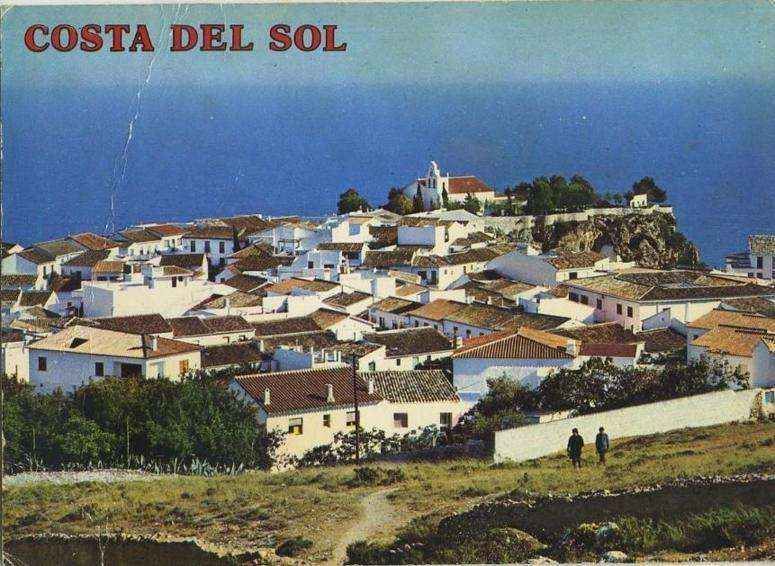 POSTAL DE BENALMADENA. MALAGA. VISTA GENERAL