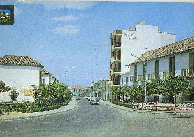 POSTAL DE VELEZ-MALAGA. ENTRADA AL PUEBLO