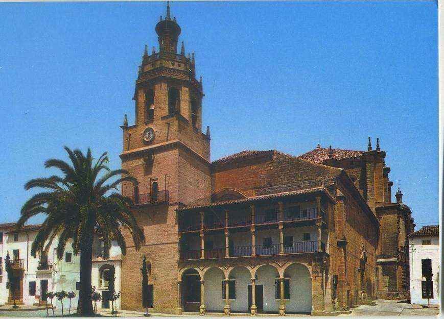 POSTAL DE RONDA. MALAGA. IGLESIA SANTA MARIA LA MAYOR