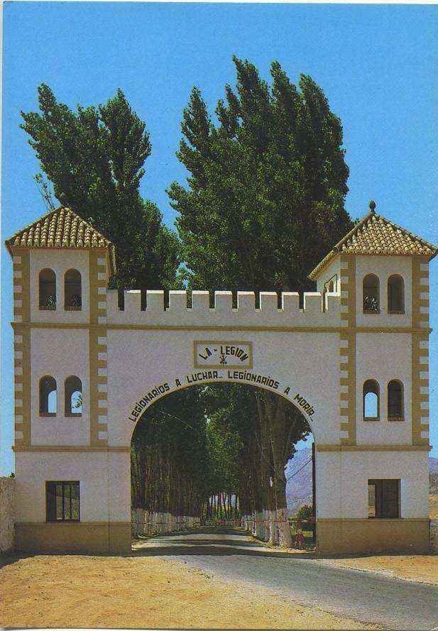 POSTAL DE RONDA. MALAGA. CAMPAMENTO GABEIRA. ENTRADA