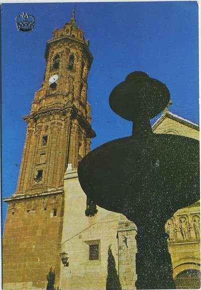 POSTAL DE MALAGA. ANTEQUERA. VISTA PARCIAL DE LA IGLESIA DE SAN SEBASTIAN