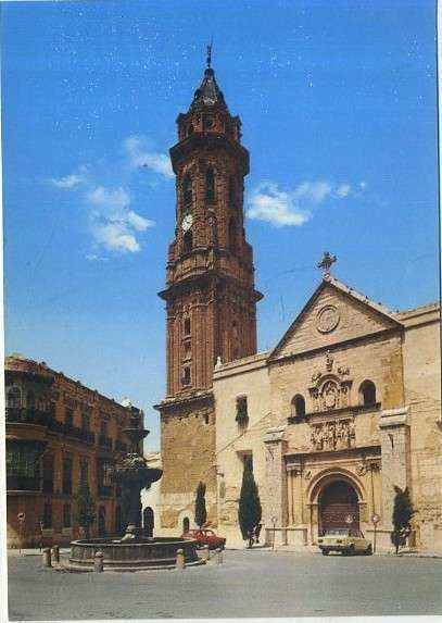 POSTAL DE MALAGA. ANTEQUERA. IGLESIA DE SAN SEBASTIAN