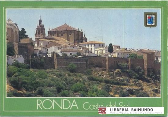POSTAL DE MALAGA Nº 47. RONDA. RECINTO AMURALLADO