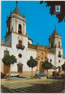 POSTAL DE MALAGA Nº 31. RONDA. IGLESIA NUESTRA SEÑORA DEL SOCORRO
