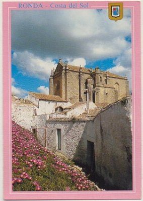 POSTAL DE MALAGA Nº 54. RONDA. IGLESIA DEL ESPIRITU SANTO