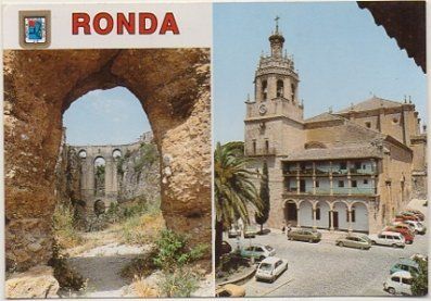 POSTAL DE MALAGA Nº 40. RONDA. SANTA MARIA LA MAYOR