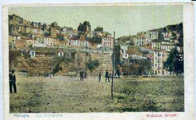 POSTAL ANTIGUA DE MALAGA - LA ALCAZABA