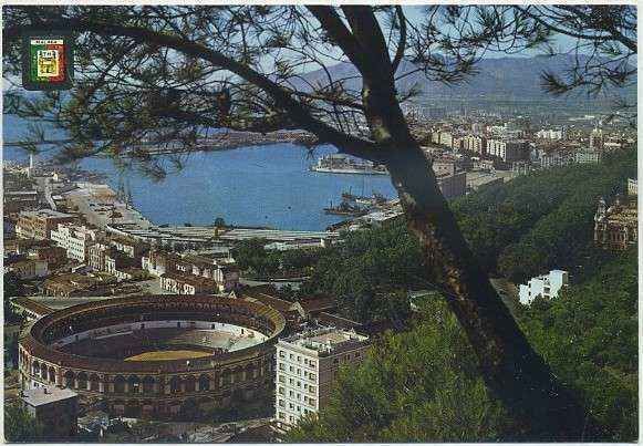 POSTAL MALAGA. COSTA DEL SOL. VISTA PARCIAL Nº 12