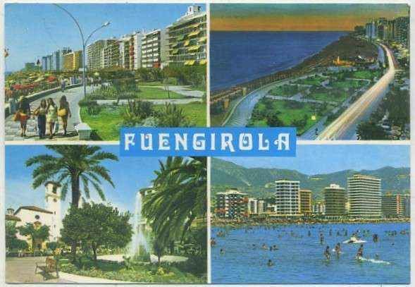 POSTAL MALAGA. COSTA DEL SOL. FUENGIROLA Nº 1153