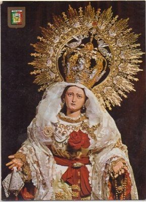 POSTAL MALAGA. SEMANA SANTA Nº 16. MARIA STMA. DE LA AMARGURA