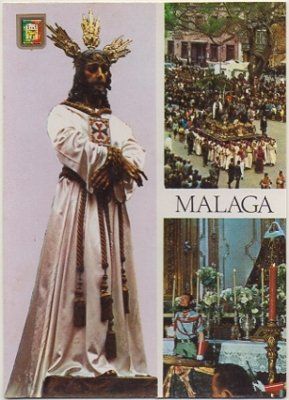 POSTAL MALAGA. SEMANA SANTA Nº 25. NTRO. PADRE JESUS CAUTIVO