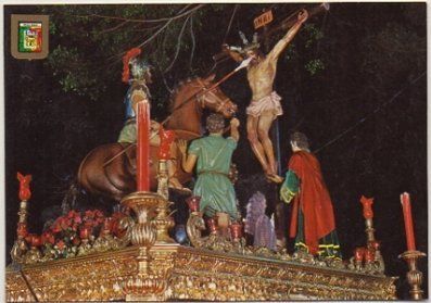 POSTAL MALAGA. SEMANA SANTA Nº 10. STMO. CRISTO DE LA SANGRE