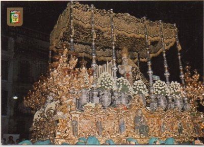 POSTAL MALAGA. SEMANA SANTA Nº 37. MARIA STMA. DE LA ESPERANZA