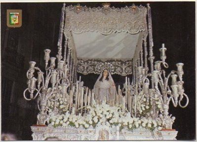 POSTAL MALAGA. SEMANA SANTA Nº 35. MARIA SANTISIMA DEL ROCIO