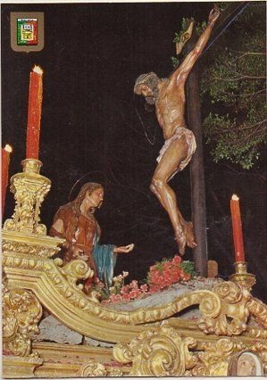 POSTAL MALAGA. SEMANA SANTA Nº 50. SANTISIMO CRISTO DE LA BUENA MUERTE