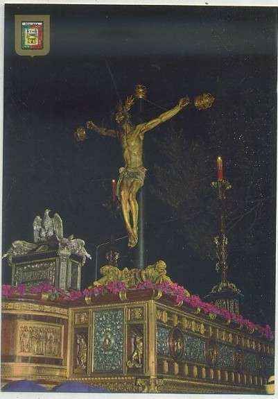 POSTAL DE MALAGA. SEMANA SANTA. STMO. CRISTO DE LA EXPIRACION Nº 57