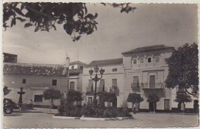 POSTAL DE MARBELLA. MALAGA. PLAZA DEL GENERALISIMO FRANCO