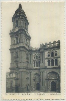 POSTAL DE MALAGA. CATEDRAL