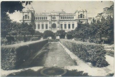 POSTAL DE MALAGA. JARDINES DEL AYUNTAMIENTO