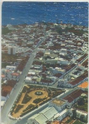 POSTAL DE MALAGA. NERJA. VISTA PARCIAL DESDE EL JARDIN DE CANTARERO