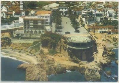 POSTAL DE MALAGA. NERJA. VISTA AEREA