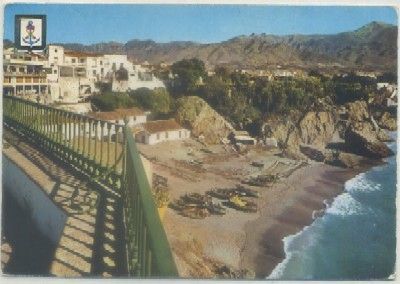 POSTAL DE MALAGA. NERJA. BALCON DE EUROPA