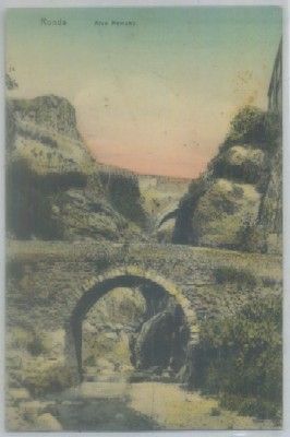 POSTAL ANTIGUA DE MALAGA. RONDA. ARCO ROMANO