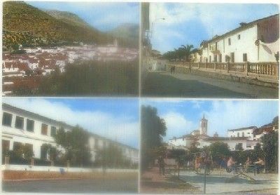 POSTAL DE MALAGA. CORTES DE LA FRONTERA. 4 VISTAS