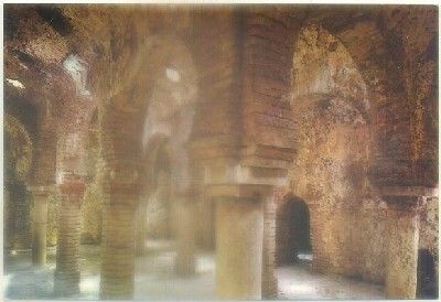 POSTAL DE MALAGA. RONDA. BAÑOS ARABES