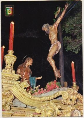 POSTAL DE MALAGA. SEMANA SANTA. STO. CRISTO DE LA BUENA MUERTE