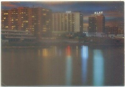 POSTAL DE MALAGA. BENALMADENA. VISTA NOCTURNA