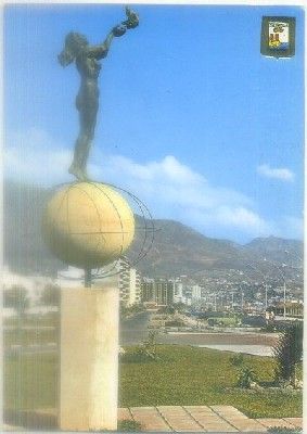 POSTAL DE MALAGA. FUENGIROLA. PASEO MARITIMO
