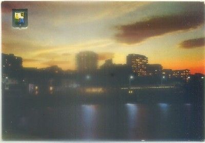 POSTAL DE MALAGA. TORREMOLINOS. VISTA NOCTURNA