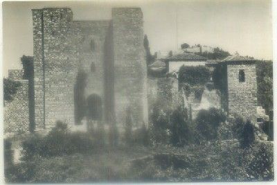 POSTAL DE MALAGA. ALCAZABA. PUERTA DE GRANADA