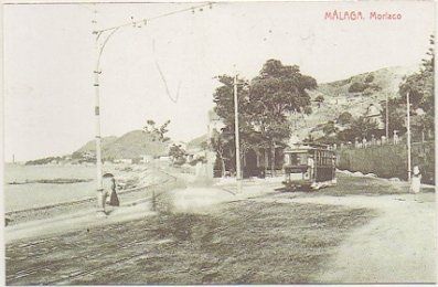 POSTAL DE MALAGA. MORLACO. REPRODUCCION
