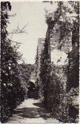 POSTAL DE MALAGA. ALCAZABA