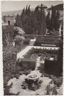 POSTAL DE MALAGA. ALCAZABA