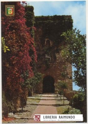 POSTAL DE MALAGA. LA ALCAZABA. ARCO DEL CRISTO Nº 44