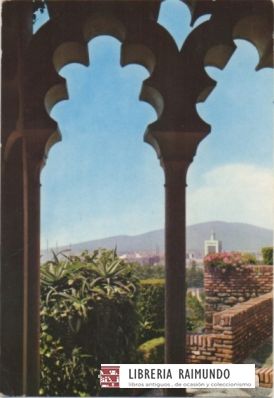 POSTAL DE MALAGA. LA ALCAZABA. MIRADOR Nº 40