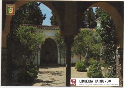 POSTAL DE MALAGA. ALCAZABA. PUERTA INTERIOR Nº 120