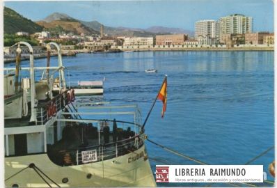 POSTAL DE MALAGA. DARSENA DEL PUERTO Nº 78