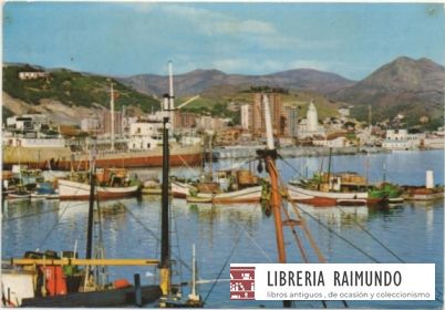 POSTAL DE MALAGA. VISTA PARCIAL DEL PUERTO. Nº280