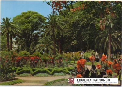POSTAL DE MALAGA. UN BELLO RINCON DEL PARQUE Nº 400
