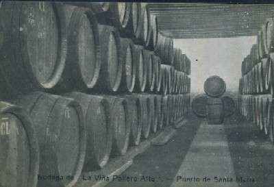 POSTAL DE EL PUERTO DE SANTA MARIA CADIZ BODEGA DE LA VIÑA POLLERO ALTO Nº 4 BODEGA DE SANTA MARIA