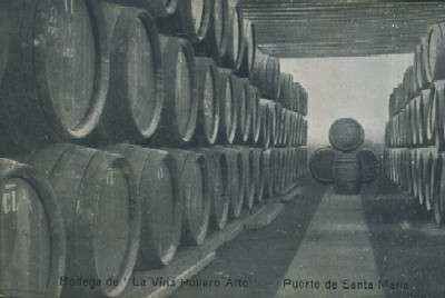 POSTAL DE EL PUERTO DE SANTA MARIA CADIZ BODEGA DE LA VIÑA POLLERO ALTO Nº 4 BODEGA DE SANTA MARIA